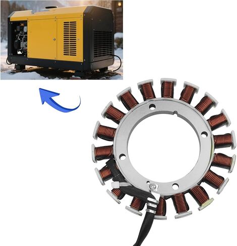 Stator Alternator 191-1276 Compatible with Onan BF BG B43 B48 P218 P220 with John Deere 316 318 420 F930 Replaces Onan P216G P218V LX720 LX990 191-1276 in Saudi Arabia