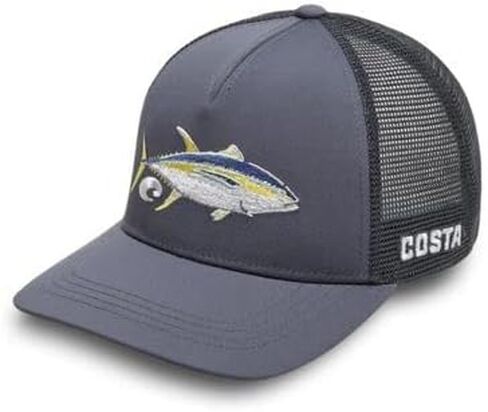 Costa Del Mar Stitched Trucker Marlin Hat Ice Blue in Saudi Arabia