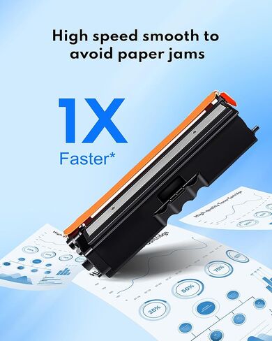 TN433BK 2-Pack High Yield Black Toner Cartridge Replacement for Brother TN433 TN-433 TN 433 MFC-L8900Cdw HL-L8360Cdw HL-L8260Cdw HL-L8360Cdwt 8900Cdw 8360Cdw Printer (TN4332PK) in Kuwait