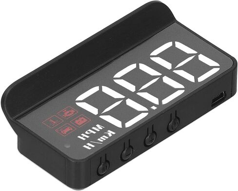 OBD2 HUD Windshield Projector Multi Function Gauge Alarm Fatigue Driving Reminder in Saudi Arabia