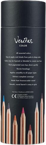 Christian Art Gifts Coloring Pencils Veritas 48/set Round in Kuwait