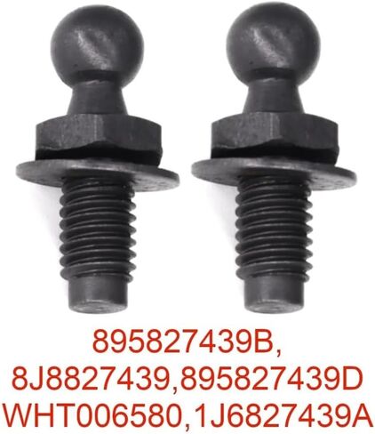 2pcs 8mm غاز غاز قضبان الكرة الموصل 1J6827439A لفولكو GOL PASSA للبحر للسيارة Aud غطاء محرك السيارة غطاء رأس الباب in Kuwait