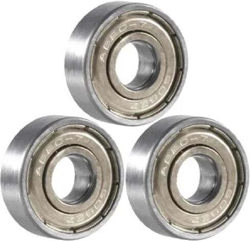 608ZZ Ball Bearings, 8mm x 22mm x 7mm, Double Metal Shielded Deep Groove, 10-Pack, for Skateboard and Industrial Use in Saudi Arabia