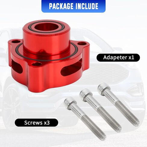 قم بتفكيك محول BLAVE OFF VALVE ADAPTER BOV متوافق مع Ford Fiesta/Mustang/Fusion/Edge/Escape/Transit/Bronco 1.5 1.6 2.0 2.3L Motion in Kuwait