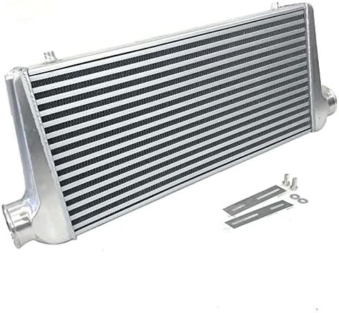 Universal Turbo Front Mount Aluminium Intercooler 31x12x3 Tube & Fin 3 '' I/O in Kuwait