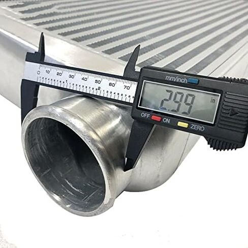 Universal Turbo Front Mount Aluminium Intercooler 31x12x3 Tube & Fin 3 '' I/O in Kuwait