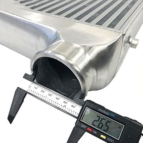 Universal Turbo Front Mount Aluminium Intercooler 31x12x3 Tube & Fin 3 '' I/O in Kuwait