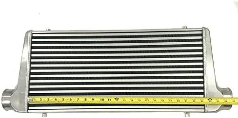 Universal Turbo Front Mount Aluminium Intercooler 31x12x3 Tube & Fin 3 '' I/O in Kuwait
