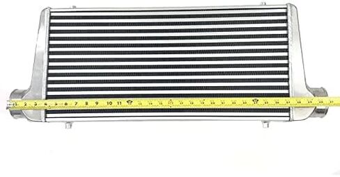 Universal Turbo Front Mount Aluminium Intercooler 31x12x3 Tube & Fin 3 '' I/O in Kuwait
