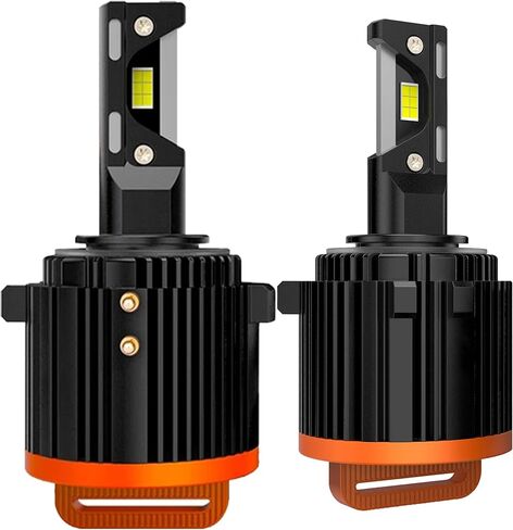 H15 LED Bulbs Daytime Running Light 70W For Sprinter Golf 6 Golf 7 Golf VI Golf VII MK6 MK7 Audi Mercedes Benz BMW 6500K Cold White 2pcs 64176 12580 PGJ23T1 in Kuwait