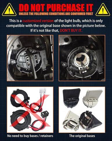 H15 LED Bulbs Daytime Running Light 70W For Sprinter Golf 6 Golf 7 Golf VI Golf VII MK6 MK7 Audi Mercedes Benz BMW 6500K Cold White 2pcs 64176 12580 PGJ23T1 in Kuwait