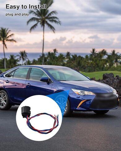 A/C ضاغط موصل توصيل Tail Plug for Toyota Camry 2010 2011 2012 2014 2014 2015 2015 2017 استبدال 88310-0R014 88310-0R011 88310-0R013 in Saudi Arabia