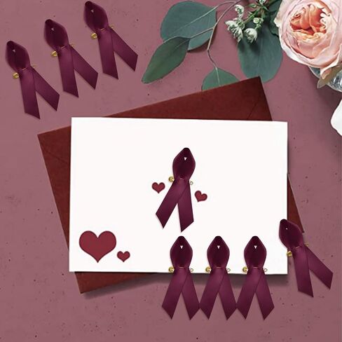 CRAFFANCY 100Pcs Periwinkle Ribbon Awareness Satin Pins Eating Disorders Awareness Esophageal Cancer Ribbon Pin Light Purple Brooch with Safety Pin in Saudi Arabia