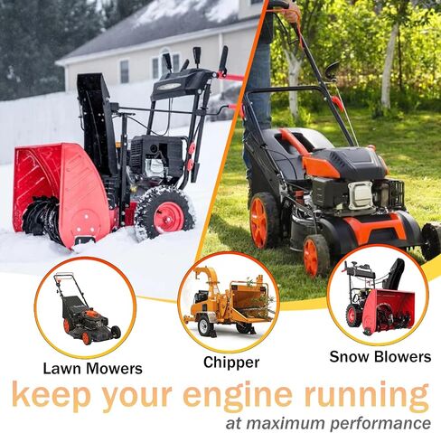 951-12296 مرشح الوقود متوافق مع Cub Cadet SC100 SC300 SC500 SC700 SC900 CC500 CC550 CC600 MAWERS ، 951-10358 FUEL FILTER PLITER لـ 951-10358A 751-10358 751-10358A 751-12296 (4 PACK) in Saudi Arabia