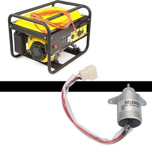 1 pcs الملف اللولبي ، محرك الوقود 12 فولت إيقاف إيقاف ملل الملف اللولبي صمام الملف اللولبي صمام الملف اللولبي 1503ES-12S5SUC5S in Kuwait