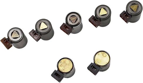 095927331 Transmission Master Solenoid Kit with Ribbon Harness Shift Compatible with Golf 1996-2005, Jetta 1993-2005, Passat 1992-2005 01M O1M 1995 Direct Replacement OE 095927333D 119952 in Kuwait