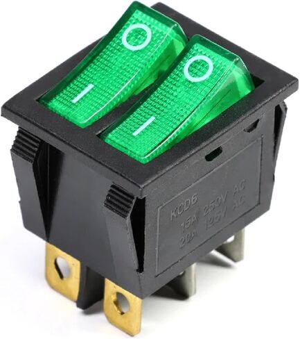 KCD3 Rocker Switch ، 16A 250V/20A 125VAC ، ON-OFF 2-3 ، in Kuwait