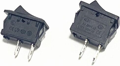 Mini Rocker Switch ، Back ، 2-DON ON/OFF OPERSARY BUNTER ، 6A-10A ، 110V-25 in Saudi Arabia
