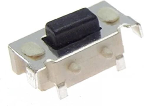 Micro Tact Switch, 3x6x3.5mm SMD, DC 12V 50mA, 10-Pack, for MP3 MP4 Tablet Remote Controls in Saudi Arabia