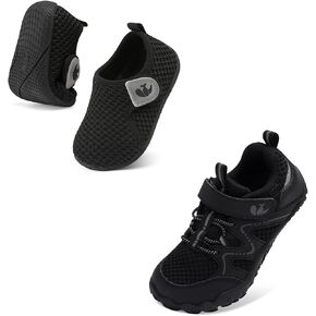FEETCITY Kids Shoes Boys Girls Barefoot Shoe Wide Toddler Shoes Non-Slip Zero Drop Minimalist Sneakers Kids Tennis Hiking Shoe in Saudi Arabia