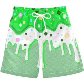 Kids Swim Trunks Adjustable Waist Board Beach Shorts Mesh Lining Swimsuits in Saudi Arabia