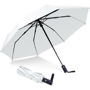 أساسيات السفر المظلة المضغوطة المضغوطة للرياح ، وتلقائي ، أوتوماتيكي ، وقوي ومحمول ، ومظلة صغيرة قابلة للرياح مقاومة للرياح للمطر in Kuwait