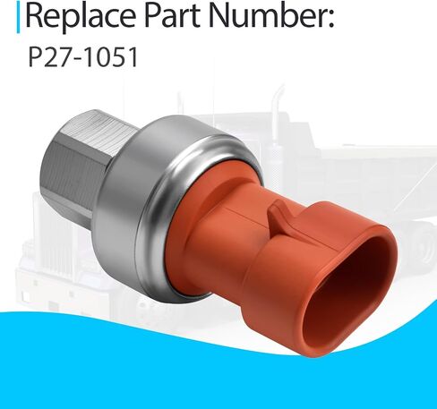 A/C Pressure Switch Sensor Compatible with Kenworth Truck P27-1051, Air Conditioning Conditioner High Pressure Transducer Sensor Switch in Saudi Arabia