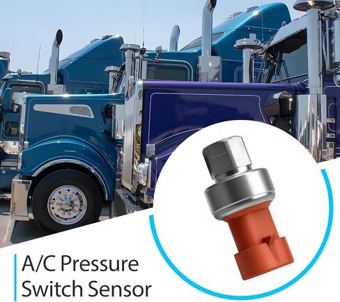 A/C Pressure Switch Sensor Compatible with Kenworth Truck P27-1051, Air Conditioning Conditioner High Pressure Transducer Sensor Switch in Saudi Arabia