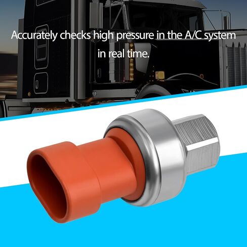 A/C Pressure Switch Sensor Compatible with Kenworth Truck P27-1051, Air Conditioning Conditioner High Pressure Transducer Sensor Switch in Saudi Arabia