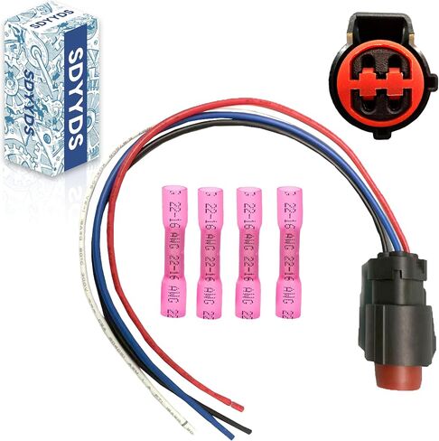 موصل مفتاح الضغط على ركوب الدراجات A/C متوافق مع Ford/Lincoln/Mercury-1P1401 Pigtly Harness ، Fits S-805 ، HP4365 ، WPT169 ، 645-740،1u2z1411aea ، 3U2Z1411eza ， f3lz14489aa in Saudi Arabia