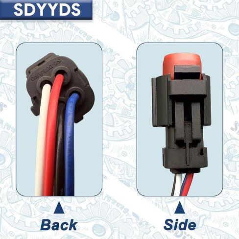 موصل مفتاح الضغط على ركوب الدراجات A/C متوافق مع Ford/Lincoln/Mercury-1P1401 Pigtly Harness ، Fits S-805 ، HP4365 ، WPT169 ، 645-740،1u2z1411aea ، 3U2Z1411eza ， f3lz14489aa in Saudi Arabia