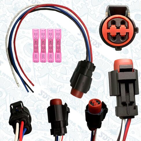 موصل مفتاح الضغط على ركوب الدراجات A/C متوافق مع Ford/Lincoln/Mercury-1P1401 Pigtly Harness ، Fits S-805 ، HP4365 ، WPT169 ، 645-740،1u2z1411aea ، 3U2Z1411eza ， f3lz14489aa in Saudi Arabia