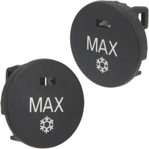 رموز واضحة مفتاح زر مكيف الهواء الأقصى ، غطاء ABS متين لـ 5 Series E60 E61 2004 2007 التركيب ، التثبيت غير المدمر in Saudi Arabia