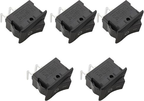 KCD11 Rocker Switch ، 10x15mm SPST ، 2Pin/3Pin in Kuwait