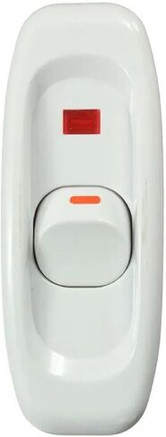 مفتاح طاقة المصباح المضمن مع مؤشر LED ، بالأبيض والأسود ، AC 250V 10A ، ON/OFF التحكم في الجدول ومصابيح المكتب in Kuwait