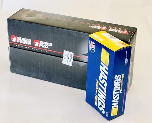 Speed ​​Pro L2166NF Pistons و Moly Rings Combo متوافق مع 1962-69 Chevy Small Block 327 (4.030 "التجويف). انقر فوق الحجم المطلوب. in Saudi Arabia