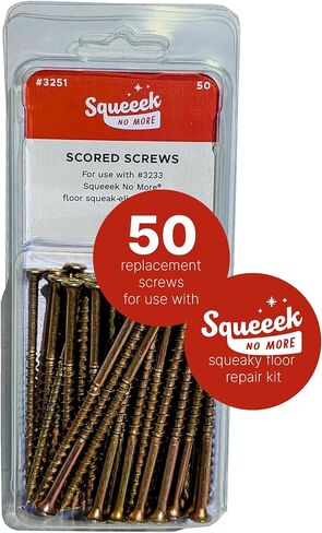 O'Berry 3252 'Squeeeeek No More' Specially Scored Square Drive Floor Screws - 250 per Package in Saudi Arabia