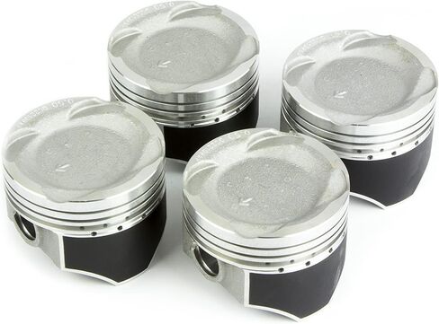 YCP Vitara Pistons with Rings for D15 D16 SOHC Engines Civic (75) in Saudi Arabia