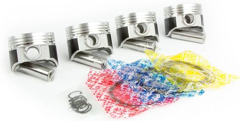 YCP Vitara Pistons with Rings for D15 D16 SOHC Engines Civic (75) in Saudi Arabia