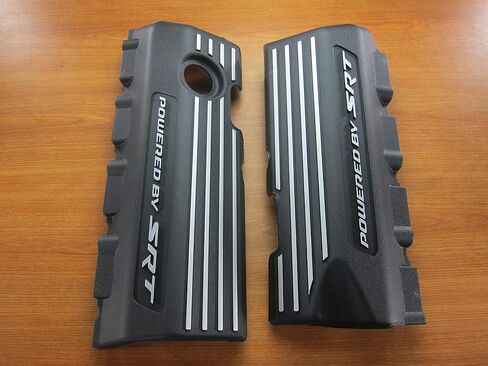 Mopar Dodge Charger Challenger Left & Right Side Engine Cover W/SRT Badge in Saudi Arabia