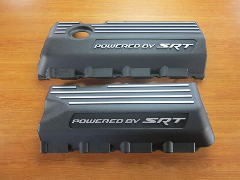 Mopar Dodge Charger Challenger Left & Right Side Engine Cover W/SRT Badge in Saudi Arabia