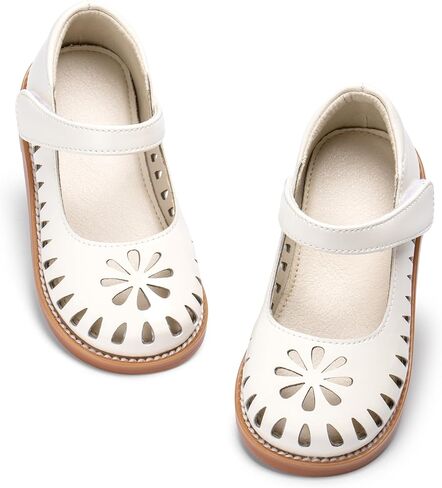 Estine Toddler Kids Uniform Oxfords School School Flats for Little Girls Flower Dress Shoes Shoes in Saudi Arabia