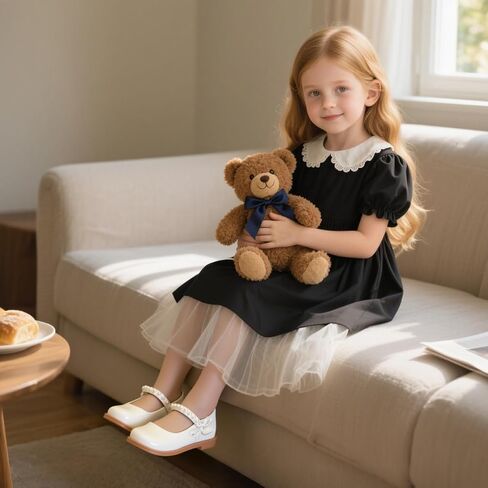 Estine Girls School Assion Oxfords - Toddler Girl Mary Jane Dress Shoes لحفل الزفاف in Kuwait