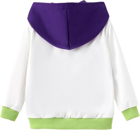 Disney Marvel Spiderman Star Wars Toy Story Boy Girl Hoodies Pullover Sweatshirts Lightweight Zip Up Hooded Toddler Kid 2-12Y in Saudi Arabia