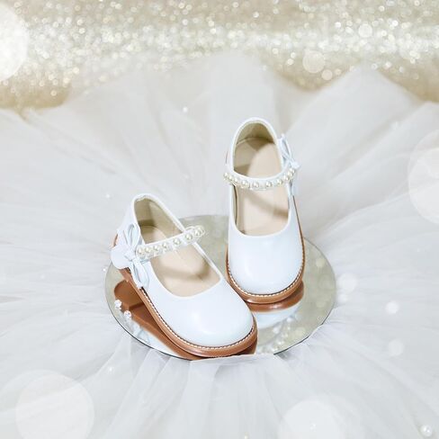 Estine Girls School Assion Oxfords - Toddler Girl Mary Jane Dress Shoes لحفل الزفاف in Kuwait