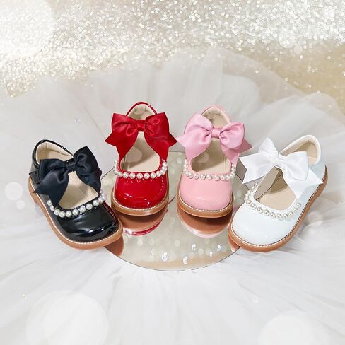 Estine Girls School Assion Oxfords - Toddler Girl Mary Jane Dress Shoes لحفل الزفاف in Kuwait