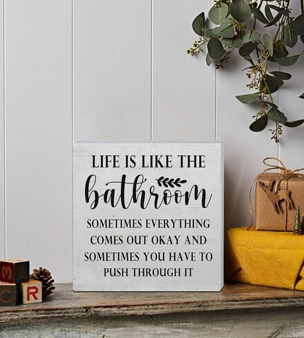 لوحة ملهمة من الكتاب المقدس آية خشبية معلقة - Yo Y Mi Casa Serviremos a Jehova، نمط ريفي قديم جدار الفن الخشبي المعلق لوحة جدارية ديكور علامة مسيحية in Kuwait