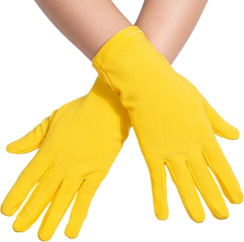 Alvogimor Men Women Wrist Length Spandex Stretch Gloves,Wedding Party Christmas Costume Party Dance Gloves in Saudi Arabia