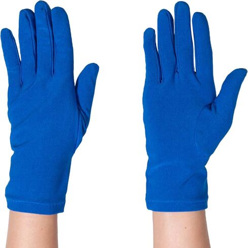 Alvogimor Men Women Wrist Length Spandex Stretch Gloves,Wedding Party Christmas Costume Party Dance Gloves in Saudi Arabia