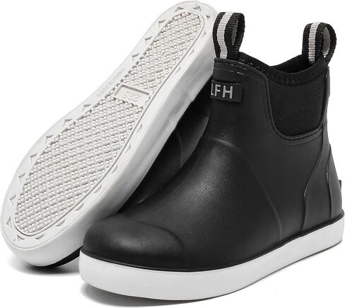 أحذية سطح السفينة ، أحذية المطر المقاومة للماء للأولاد والبنات غير المنقوقة بأحذية مطاطية عالية الأداء أحذية المياه المائية للأطفال الصيد ، القوارب ، التخييم ، الزراعة ، الحديقة ، اللعب المدرسي in Kuwait